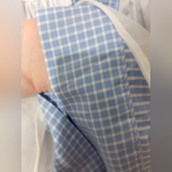 Blue Gingham dress with white ribbon size 3 year old by Orient Express - Picture 7 of 9